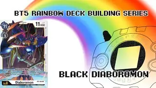 Black Diaboromon | BT5 Rainbow Deck Building Series #4 | Digimon Card Game