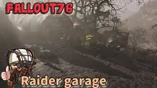 【Fallout76】Raider garage.レイダーの整備工場。
