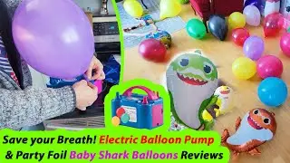 Best Budget Electric Balloon Pump for Home Parties & Baby Shark Balloons / Cocomelon Balloons
