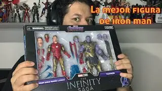 Marvel legends infinity saga Iron man y Thanos UNBOXING/ RESEÑA !!