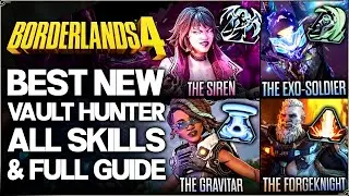 Borderlands 4 - Ultimate Best Vault Hunter Guide - All Skills, Guns & Playstyle - Which One For You?
