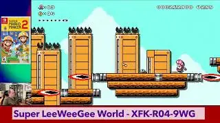 Super Mario Maker 2 LEEWEEGEE Super World plus more!