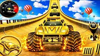 GT Monster Truck Racing Stunts || 4&times;4 Ultimate Car Stunt GT Racing ||Android Gameplay #18#monster 