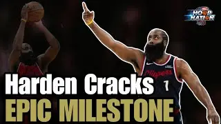 James Harden Cracks Epic Milestone: Enters NBA&rsquo;s All‑Time Top 10 Scorers List!