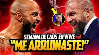 RICOCHET EXPLOTA contra Triple H 🤬 | Retiro de Big E, Cena Traicionado y M&Aacute;S...