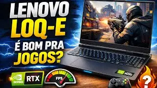 SETUP GAMER COM NOTEBOOK - Lenovo loq-e essential - Review sincero. 
