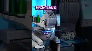 Какие инструменты я использую ЕЖЕДНЕВНО для вышивальной машины?