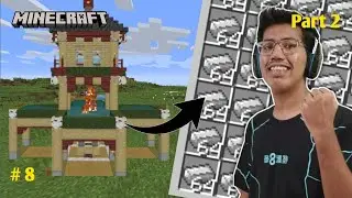 MINECRAFT 1.21 EASY IRON FARM TUTORIAL | MINECRAFT GAMEPLAY (PART 2)