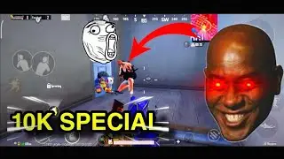 10K EXE. Surprise Noob from behind😂😂😂 #bgmi #nemo  #pubgfunnymoments