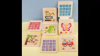 Chinese Sliding Puzzle | Classic Wooden Educational Toy for Kids | Brain Teaser 2024