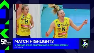 Highlights | A. Carraro Imoco CONEGLIANO vs. Developres RZESZÓW | CEV Champions League Volley 2023