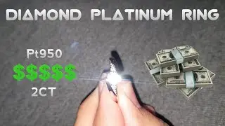 2 CARAT DIAMOND Pt950 PLATINUM RING | vertical video | RELAXATION JEWELLERY THERAPY