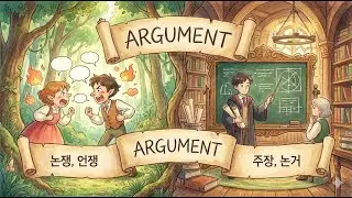 Day177 , argument , 뉘앙스영어 , 하루5단어 , Notebook LM , 영어단어