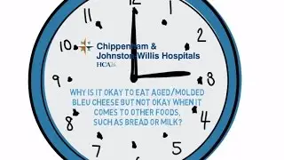 CJW Doc Minute: Aged bleu cheese, vs. unsafe mold in foods...