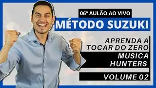 HUNTER&acute;S CHORUS M&Eacute;TODO SUZUKI - Suzuki Cello Book 2 - AULA 6 - Prof. Boaz de Oliveira