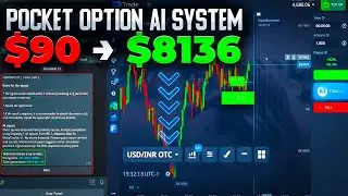 Заработал $90 &rarr; $8136 с помощью торгового бота Pocket Option AI.
