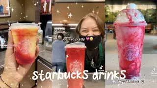 Starbucks drinks in the making + recipes | TikTok Compilation |