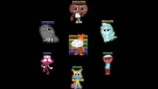 1 star toons&bull;#dandysworld #shrimpo #cosmo #connie #gigi #yatta #brightney #pebble #roblox