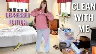 DEEP CLEAN WITH ME | ✨ depressed edition ✨