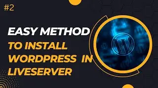 Easy method to install wordpress in liveserver | softaculous app installer