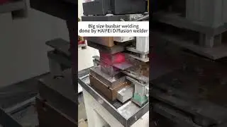 Struggling with Large Busbar Welding? See How HAIFEI Diffusion Welder Delivers Flawless Results!