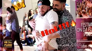 SEXY DANCE BACHATA TWO MEN: ROMEO & MORGAN CASTAGN&Eacute; 😱😳😲😂😂😂