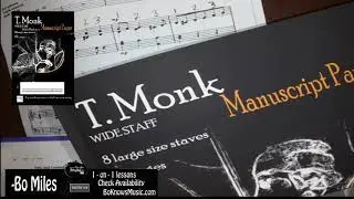 Favorite Composers' Manuscript Paper with and without Barlines- Bo Miles