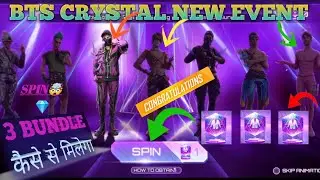 Bts Bundle spin😍💎 Free Fire New Event||One Spin Free Fire||😱😱