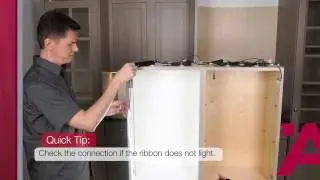 Installing Hafele Loox LED Ribbon | KitchenSource.com