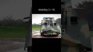 Rating Tanks Day 8: A7V Sturmpanzerwagen the first German Tank #tank #military #edit