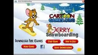 Tom and Jerry Games to Play 2015 Full - Jerry Snowboarding - Tom and Jerry Gameplay 2015