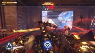 Overwatch POTG: Reaper - SOLO TEAM KILL!!!!