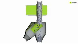 High performance metal separator RAPID PRO SENSE for free fall applications by Sesotec Germany