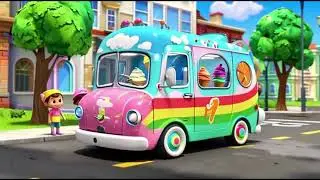 Ice Cream Truck Song 🍦🚚 | Fun Kids Song about Trucks | Tiny Trucks TV