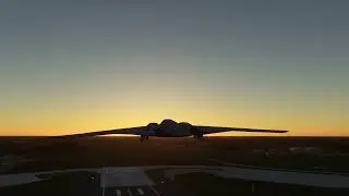 B2 Bomber Take Off UK