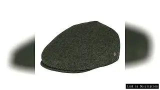 VOBOOM Wool Tweed Herringbone Irish Cap Men Women Beret Cabbie Driver Hat Newsboy Caps Golf Ivy Flat