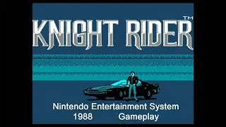 Knight Rider I Nintendo Entertainment System (NES) I 1988 I Gameplay
