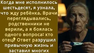 МНЕ ИСПОЛНИЛОСЬ ШЕСТЬДЕСЯТ, КОГДА Я УЗНАЛА, ЧТО БЕРЕМЕННА  И ВЫ ДАЖЕ НЕ ДОГАДАЕТЕСЬ, КТО ОКАЗА