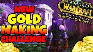 My New Goldmaking CHALLENGE in Season of Discovery!