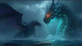 The Deep vs The Sky: Leviathan vs Dragon Epic Battle.  Live Sound