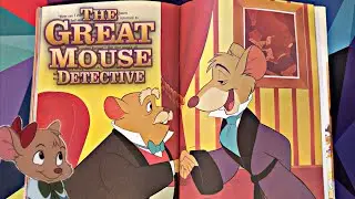🔎🐭 Walt Disney The Great Mouse Detective Read-Aloud Picture Book!! 📖 🐭