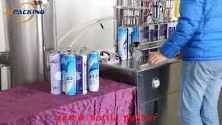 One Operator 5 In 1 Aerosol Spray Can Filling Machine 1600C