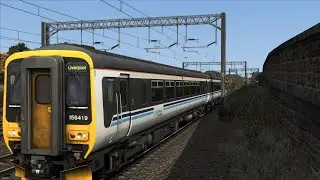 TS2020 Armstrong Powerhouse Class 156 Liverpool to Manchester via Warrington