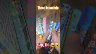 These slap bracelets are AWESOME! #art #bracelet #videogames #gaming #shorts #viralvideo #youtube