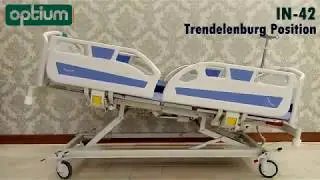 Electric ICU Bed, 4 Motors, 5 Functions - IN 42