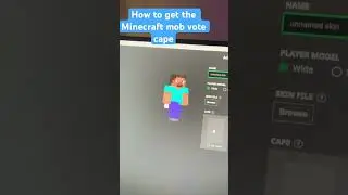 How to get Minecraft mob vote cape￼