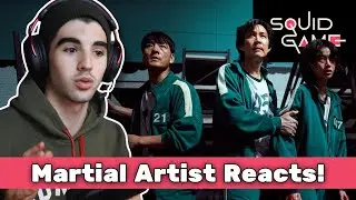 Martial Artist Reacts to Squid Game Fight Scenes!