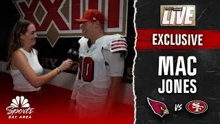 Mac Jones had to &lsquo;battle through' knee injury in 49ers' win vs. Cardinals | NBCSBA