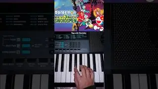 Doremon Nobita's 3 Magical Swordsmen Piano tutorial#piano #pianotutorial #doraemon #viral #trending