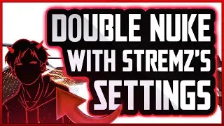 INSANE DOUBLE NUKE USING STREMZ'S SETTINGS + 500TH NUKE!! | Krunkopolis